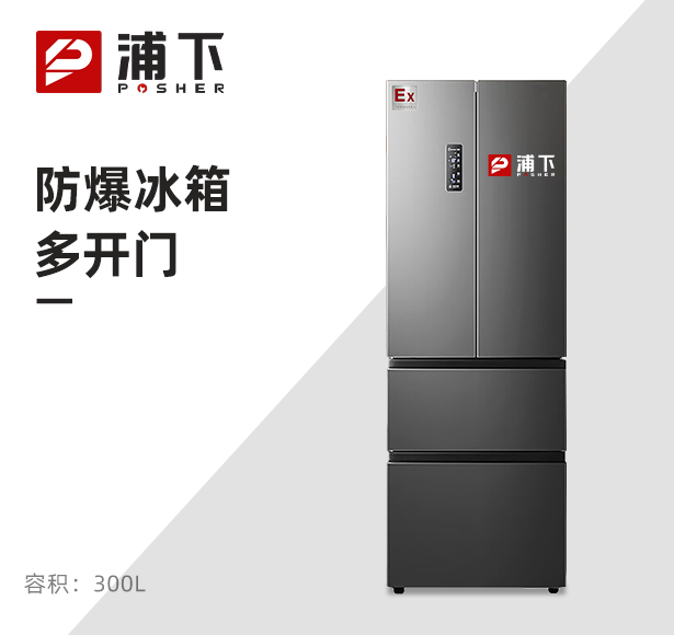 法式多门防爆冰箱300L